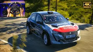 Peugeot 208 - EA Sports WRC - Moza R12, RS V2 Wheel, CRP Pedals, HGP Shifter, HBP Handbrake