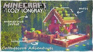 Minecraft Cottagecore: Relaxing Longplay - Mangrove Swamp Adventures (No Commentary)