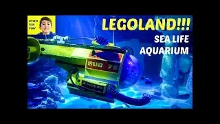 Discover Marine Creatures in LEGOLAND Deutschland Amusement Park: ATLANTIS CITY by SEA LIFE