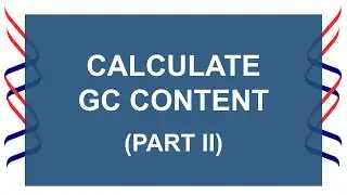 BioPython Tutorial for Bioinformatics | Calculate GC content of sequences in a multi-fasta file