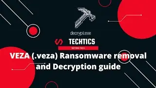 VEZA Ransomware | (.veza) Extension | Virus Removal and Decryption Guide | STOP/DJVU Ransom