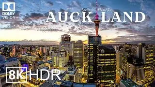 Auckland, New Zealand 🇳🇿 in 8K HDR ULTRA HD 60 FPS Dolby Vision™ Drone Video