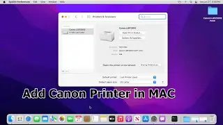 Add Canon LBP2900 Printer in MAC