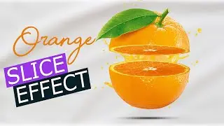 Orange Slice Effect | Photoshop Tutorial