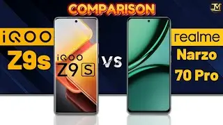 iQOO Z9s vs realme NARZO 70 Pro : Which Phone is Best❓🤔