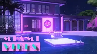 THE SIMS 4  | MIAMI VIBES  | THE 80´S | SPEEDBUILD | DOWNLOAD