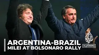 Argentinas Milei at Bolsonaro rally: Leader skips key meeting amid feud with Brazils Lula