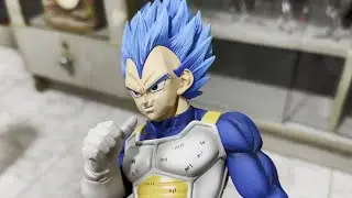 Unboxing Shopee Dragon Ball Super Vegeta Blue Figure