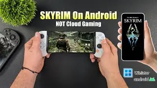 Run SKYRIM On Your Android Phone! Not Cloud Gaming, X86 PC Emulation