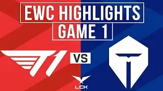 T1 vs TES Highlights Game 1 | EWC 2024 Grand Final | T1 vs TOP ESPORTS