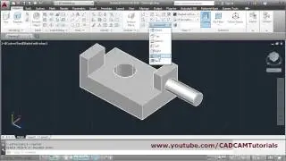 AutoCAD 3D Tutorial for Beginners - 1 of 3