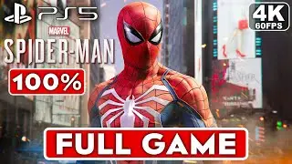 SPIDER-MAN Gameplay Walkthrough Part 1 FULL GAME [4K 60FPS PS5] - No Commentary