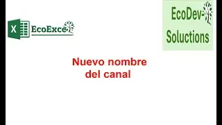 Presentacion cambio nombre de canal