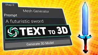 Shap-E - Text to 3D for Unity