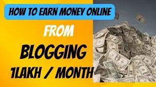 How to earn money online from a wordpress blog website