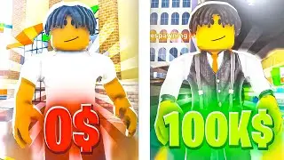 I went from RAGS to RICHES in this NEW ROBLOX HOOD GAME