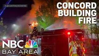 2-alarm fire destroys Concord vacant building