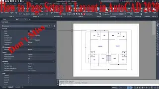 How to Page Setup in Layout for Print in AutoCAD 2020 || AutoCAD Tutorial || AutoCAD MAGIC