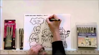 Drawing Word Balloons & Sound Effects with Deb Aoki