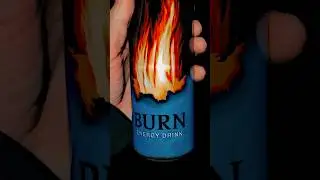 гундосый я пробую новый BURN со вкусом манго похожим на monster energy #megaohuenenenergydrink