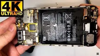 Xiaomi Mi a1 - Полная Разборка Чистка После Воды / How to Disassemble, After Water Cleaning