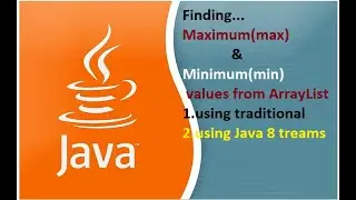 JAVA FAQ # 86 || Finding Max and Min Values in an Array in Java