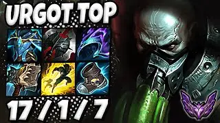 Urgot vs Mordekaiser TOP [ Triple Kill ] Patch 14.17 Korea Master ✅