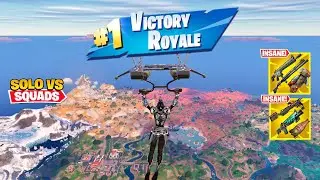 122 Kill Solo Vs Squads Wins Full Gameplay (Fortnite Season 3 Ps4 Controller)