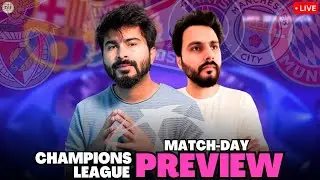 Benfica v Barca, PSG v Man City, Madrid v Salzburg UCL Matchday 7 Preview | LIVE TFHD