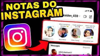 NOTAS do INSTAGRAM não Aparece como colocar notas no direct do Instagram