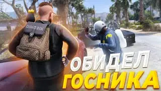 ДУШНЫЙ УГОНЩИК ОБИДЕЛ КОПА в GTA RP / MAJESTIC RP