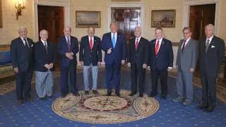 President Trump Honors Bay of Pigs Veterans