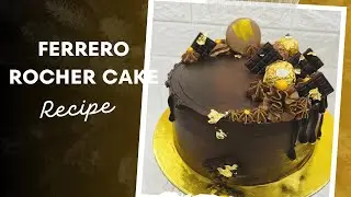 Ferrero Rocher Cake-Ferrero Rocher Chocolate Cake #trendingcake #ferrerorochercake  #ferrero_rocher