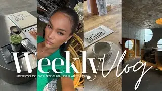 weekly vlog ! new hobbies + making new friends + insane wellness club & more | Allyiahsface vlog