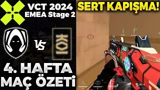 Team Heretics vs KOI MAÇ ÖZETİ | VALORANT 2024 EMEA Stage 2 - 4. HAFTA