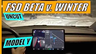 Tesla FSD Beta Uncut EP.2: EXTREME Winter Conditions