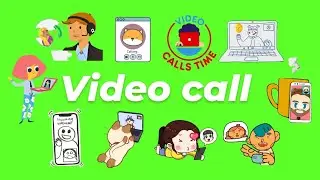 Animated Video Call GIF Green Screen Pack (Free Download)