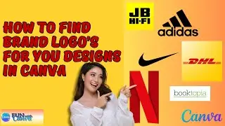 How to Find Brand Logo's for your Designs in Canva