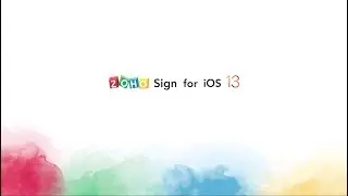 Zoho Sign for iOS 13 (e-Signature app)