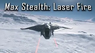 Invisible Laser Fire? Star Citizen STEALTH Sabre Firebird Gameplay