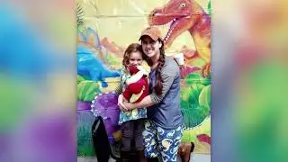 WXMI FOX 17 News - 2017-09-06 Battle Creek Mom Dresses Up Like a Dinosaur PKG