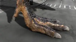 T-Rex In City| VideoHive Templates | After Effects Project Files