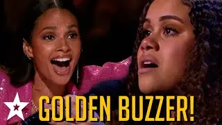 Young Indigenous Girl Wins The GOLDEN BUZZER in a COURAGEOUS and BEAUTIFUL Audition!