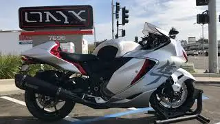 Onyx Moto / 2022 Suzuki Hayabusa GSX1300R / Akrapovic Exhaust Sound Clip