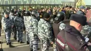 Митинг 26 марта | ДимонОтветит | Полицейская стена