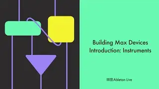 Building Max Devices – Instruments – Introduction 3/7