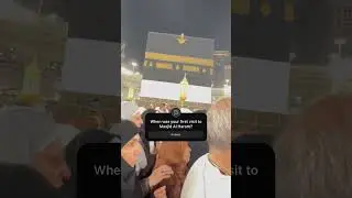 Performed Hajj this year Alhamdulillah 😇a video of me reciting #allahhu #islamic #kaaba #hajj