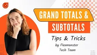 Grand Totals and Subtotals in Flexmonster Pivot Table