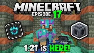 Minecraft 1.21 is HERE! Let's get the NEW MACE! | Let's Play Minecraft Survival Ep.17