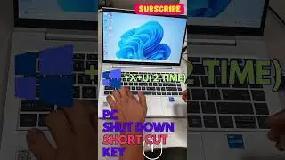 Shutdown Shortcut key In Computer 